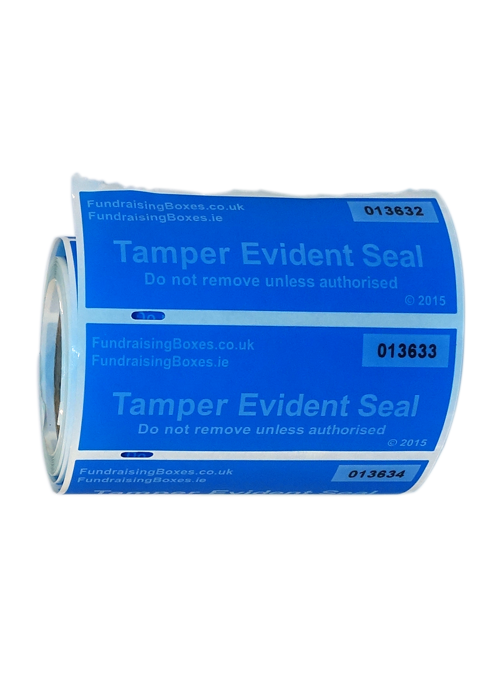 Volunteer Stickers Tamper Evident Products fundraisingboxes.co.uk